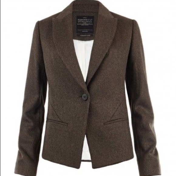 All Saints Jackets & Blazers - ALLSAINTS “Canonbury Jacket” Wool-blend Blazer - sz US 8